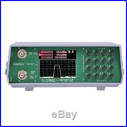 U/V UHF VHF dual band spectrum analyzer BNC + tracking source tuning Duplexer ES