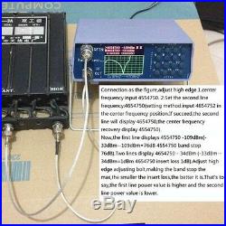 U/V UHF VHF dual band spectrum analyzer with tracking source tuning Duplexe L3H6