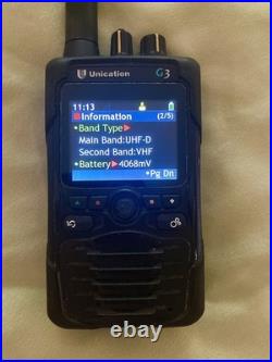 Unication G3 Dual Band P25 Voice Pager VHF (136-174MHz) UHF-D (450-512 MHz)