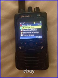 Unication G3 Dual Band P25 Voice Pager VHF (136-174MHz) UHF-D (450-512 MHz)