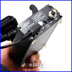 Usdr usdx+Plus Transceiver All Mode 8 Band HF Ham Radio withPower Adapte US Plug T