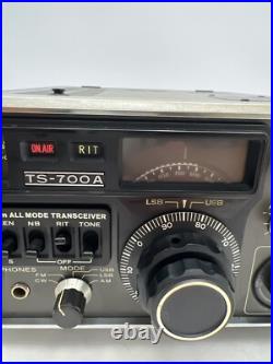 Used Vintage Kenwood Model TS-700A Transceiver HAM Radio partially Tested