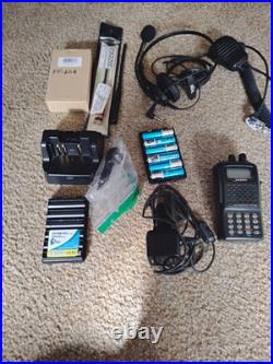 Used Yaesu FT-60R Dual Band Handheld Radio Transceiver With Extras++