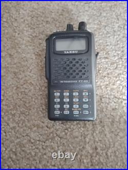 Used Yaesu FT-60R Dual Band Handheld Radio Transceiver With Extras++