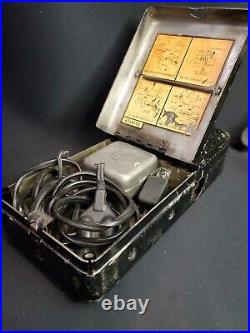 VTG 1950's RS-6 SPY Ham RADIO RA-6 Regulator RR-6 Transceiver Untested