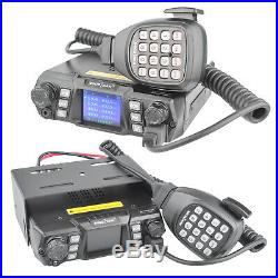 Vhf uhf mobile ham radio transceiver 75With50W dual band vehicle radio car station