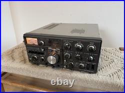 Vintage 1970s Kenwood Ham Radio SSB Transceiver Model TS-820S POWERS ON