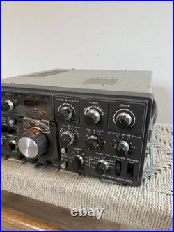 Vintage 1970s Kenwood Ham Radio SSB Transceiver Model TS-820S POWERS ON