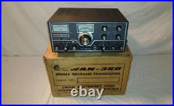 Vintage Amateur Radio Ham Swan 350 Transceiver 5-band - Untested