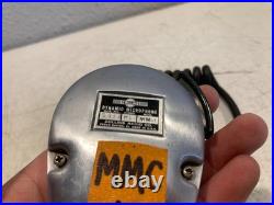 Vintage Collins Mm-1 Dynamic Microphone For Kwm-1 Kwm-2 Ham Radio Transceiver