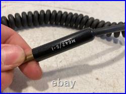 Vintage Collins Mm-1 Dynamic Microphone For Kwm-1 Kwm-2 Ham Radio Transceiver