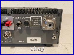 Vintage Elecraft K2 100W Ham Radio Transceiver Kit HF QRP Amateur Radio