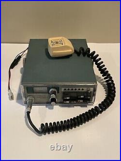 Vintage Heathkit HW-202 Transceiver Radio & Microphone Untested/ DOES POWER ON