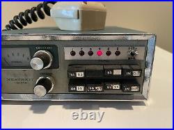 Vintage Heathkit HW-202 Transceiver Radio & Microphone Untested/ DOES POWER ON