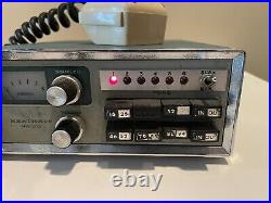 Vintage Heathkit HW-202 Transceiver Radio & Microphone Untested/ DOES POWER ON