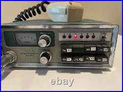 Vintage Heathkit HW-202 Transceiver Radio & Microphone Untested/ DOES POWER ON