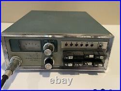 Vintage Heathkit HW-202 Transceiver Radio & Microphone Untested/ DOES POWER ON