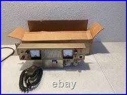 Vintage Homebrew 100.0 MHz VHF FM Radio Transmitter withMicrophone Untested