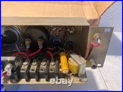 Vintage Homebrew 100.0 MHz VHF FM Radio Transmitter withMicrophone Untested