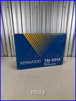 Vintage Kenwood TM-201A 2 Meter FM Transceiver with Original Box
