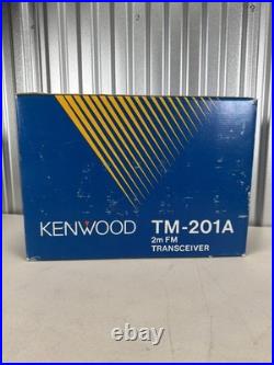 Vintage Kenwood TM-201A 2 Meter FM Transceiver with Original Box