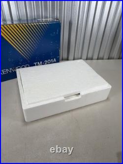 Vintage Kenwood TM-201A 2 Meter FM Transceiver with Original Box