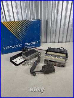 Vintage Kenwood TM-201A 2 Meter FM Transceiver with Original Box