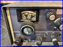 Vintage SBE Model 34 Ham Transceiver Radio WithSURE PJ-068 MICROPHONE