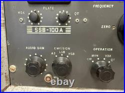 Vintage SSB-100A Transceiver Tube Ham Radio