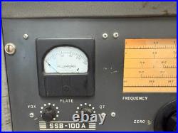 Vintage SSB-100A Transceiver Tube Ham Radio