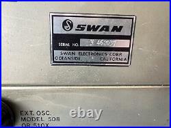 Vintage Swan 1011 CWithSSB Ham Radio Transceiver Parts or Repair