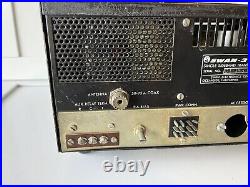 Vintage Swan 350 CWithSSB Ham Radio Transceiver Parts or Repair
