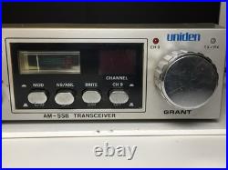 Vintage Uniden AM-SSB Transceiver Grant SSB Radio Untested Parts/Repair