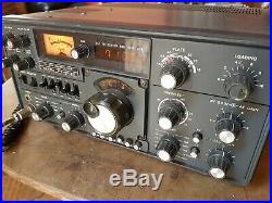 Vintage Yaesu FT 101ZD Hf Ham Radio Transceiver. WORKING GOOD
