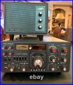 Vintage Yaesu FT-901DE HF Ham Radio Transceiver with SP-901P Speaker Tested