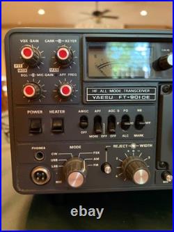 Vintage Yaesu FT-901DE HF Ham Radio Transceiver with SP-901P Speaker Tested