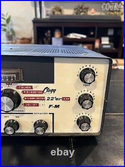Vtg. Clegg 22'er F-M Radio Transceiver With Turner 355c