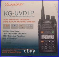 WOUXUN KG-UVD1P Dual Band Multifunctional HAM Two-Way Radio Handheld Transceiver WOUXUN KG-UVD1P Dual Band Multifunctional HAM Two-Way Radio Handheld Transceiver
