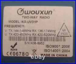WOUXUN KG-UVD1P Dual Band Multifunctional HAM Two-Way Radio Handheld Transceiver WOUXUN KG-UVD1P Dual Band Multifunctional HAM Two-Way Radio Handheld Transceiver
