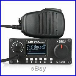 XIEGU G1M Quad Band HF Transceiver QRP ShortWave 5W SSB CW AM Mobile SDR Radio