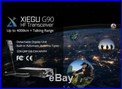Xiegu G90 QRP HF Amateur Radio 20W SSB/CWithAM/FM 0.5-30MHz SDR Transceiver US