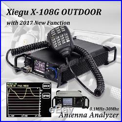Xiegu X-108G OUTDOOR VERSION 0.5-30MHz 20W HF Transceiver QRP SSB CW AM PTT Mic