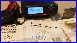 YAESU FT-100 Amateur Radio HF430Mhz 100W Transceiver Working Tested