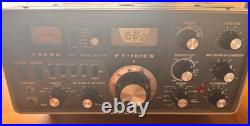 YAESU FT-101ES Ham Radio Transceiver 100W AC 100V 50/60Hz DC 13.5V #W1158 YAESU FT-101ES Ham Radio Transceiver 100W AC 100V 50/60Hz DC 13.5V #W1158