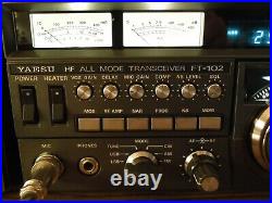 YAESU FT-102 Transceiver SSB/AM/FM/CW With Extras. Please Read