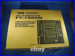 YAESU FT-1500M VHF FM Mobile Transceiver (New In Box!)