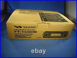 YAESU FT-1500M VHF FM Mobile Transceiver (New In Box!)