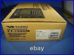 YAESU FT-1500M VHF FM Mobile Transceiver (New In Box!)