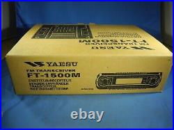 YAESU FT-1500M VHF FM Mobile Transceiver (New In Box!)