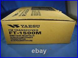 YAESU FT-1500M VHF FM Mobile Transceiver (New In Box!)